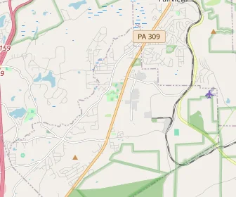 Area schools map